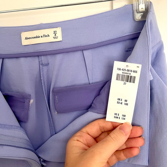 NWT Abercrombie Ultra Wide Leg Pants 27 - Picture 7 of 7